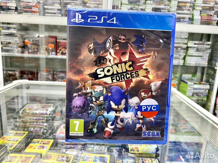Sonic Forces Ps4 PS5 Новый