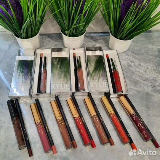Набор помада + карандаш Kylie