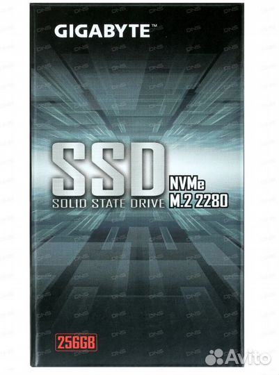 256 гб SSD M.2 накопитель gigabyte NVMe SSD GP-GS