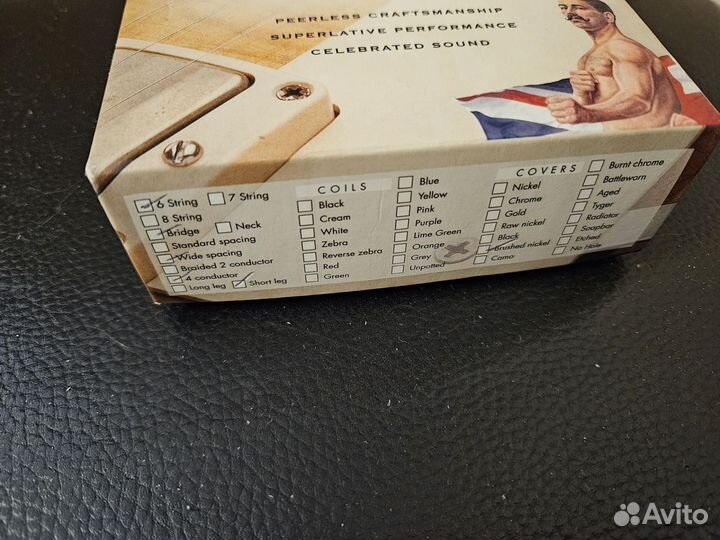 Bare knuckle Abraxas bridge pickup