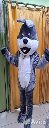 Заяц ростовой символ года серый Прокат