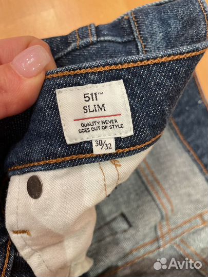 Джинсы мужские levis 511 crafted