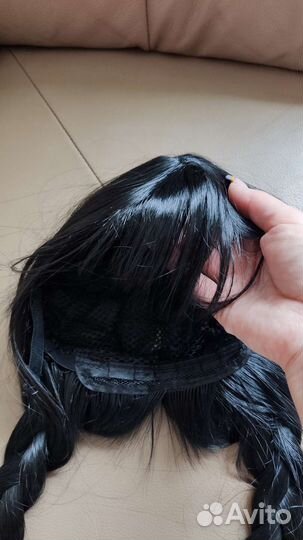 Новый парик Уэнсдей Аддамс / парик Wednesday