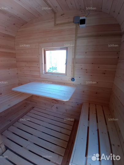 Баня бочка 4 метра