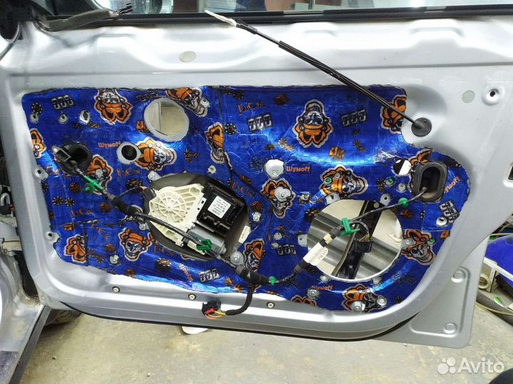 Набор шумофф для 4х дверей