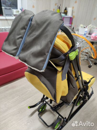 Санки коляска galaxy