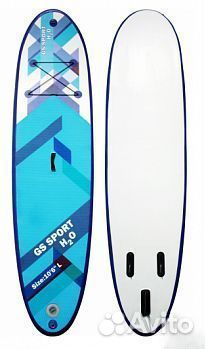 Надувная доска для sup-бординга GS sport H2O 10’6