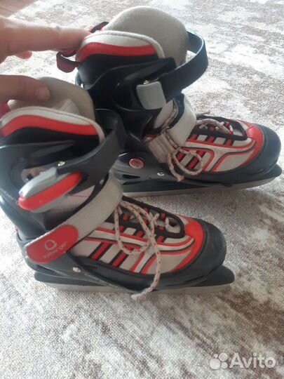 Коньки раздвижные 30-33р