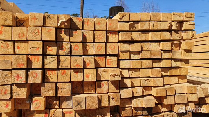 Доска обрезная 25х100х6000 мм 1й сорт с доставкой