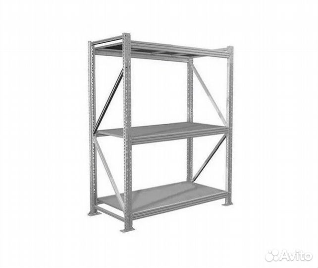 Стеллаж металлический среднегрузовой