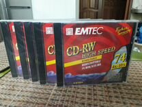 CD-RW Emtec(Basf) Fujifilm, Philips