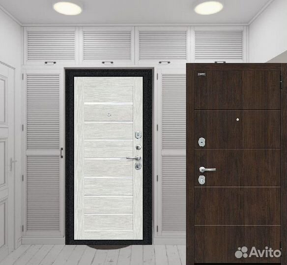 Входные теплые двери