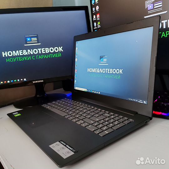 Мощный ноутбук lenovo SSD/HDD 12GB 1120gb mx150