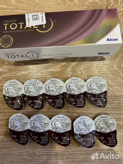 Линзы контактные alcon