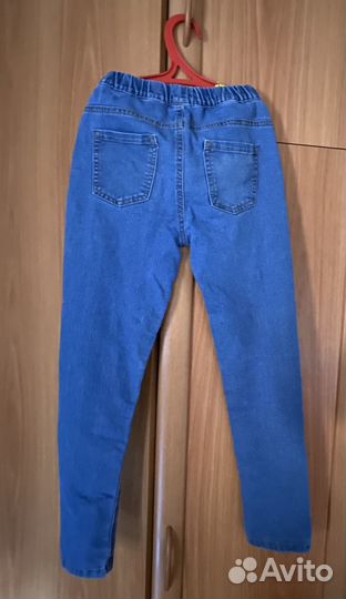 Джинсы для девочки 134 б у