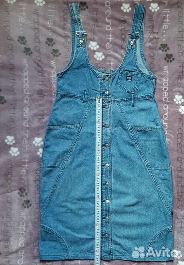 Джинсовый сарафан