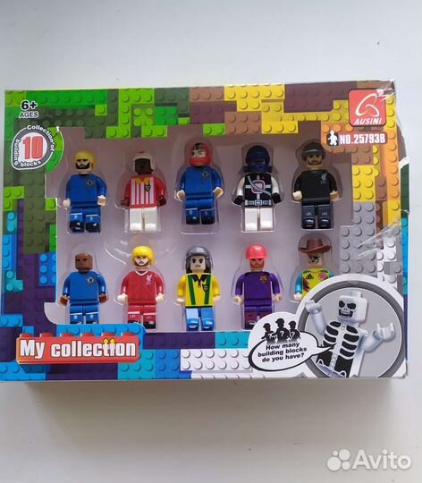 Майнкрафт. Набор из 10 персонажей