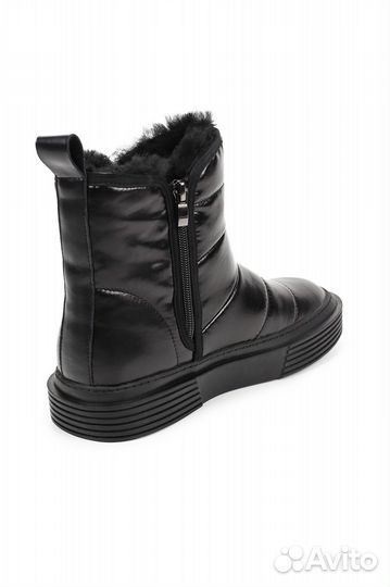 Дутики Bridget натуральная шерсть