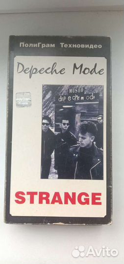 Видеокассета Depeche mode Strange