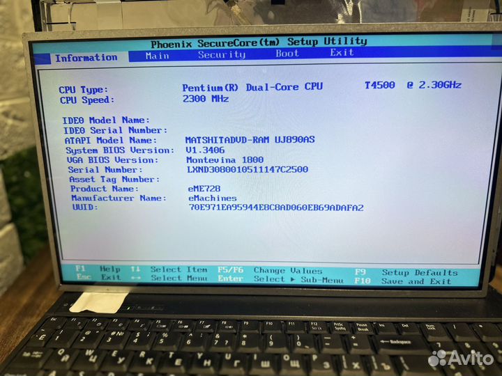 Новая матрица 15.6 40 pin толстая (обычная) lvds