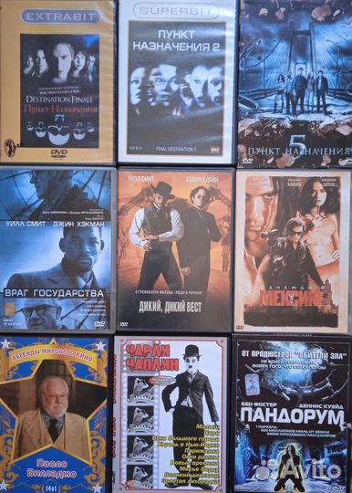 DVD диски музыка, фильмы