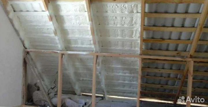 Утепление гаража пенополиуретаном (ППУ)