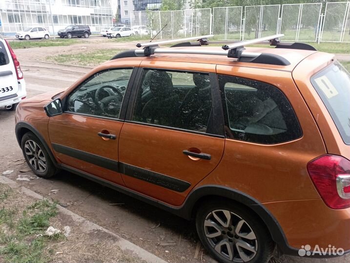 Багажник на крышу Лада Калина Гранта Кросс аэро