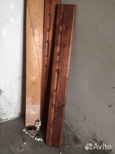 Деревянные карнизы (гардины). Винтаж. СССР