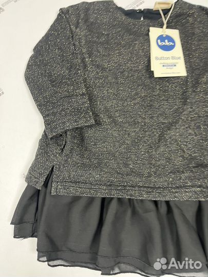 Новое платье для девочки Button Blue 98