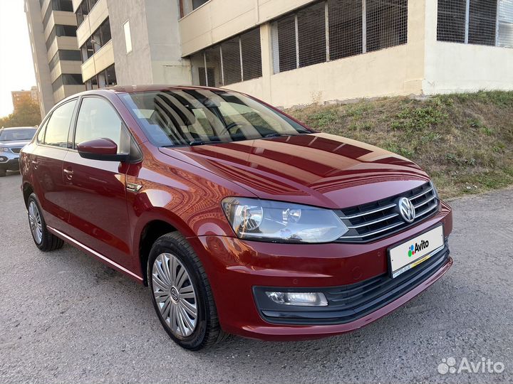 Volkswagen Polo 1.6 AT, 2018, 130 000 км