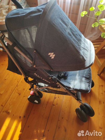 Коляска maclaren xt vogue denim