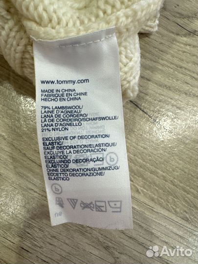 Шерстяной свитер мужской Tommy Hilfiger XL