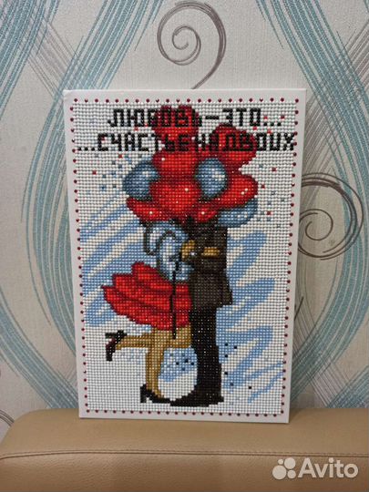 Картина по номерам, алмазная мозаика на заказ