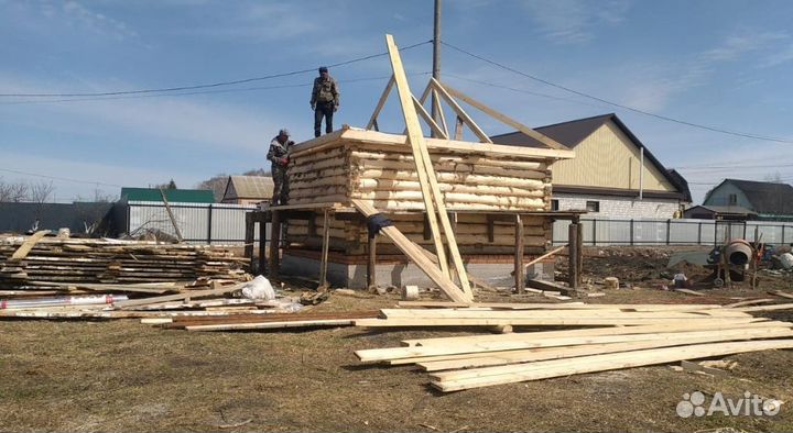 Срубы для бани из липы