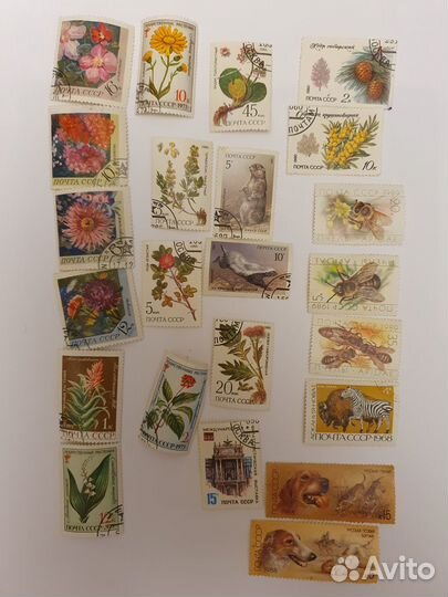 Марки Куба, Польша, Чехословакия, Болгария,сср