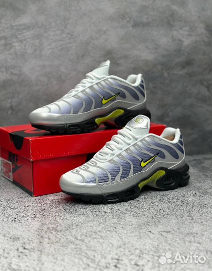 Кроссовки Nike Air Max Tn Plus Silver Yellow