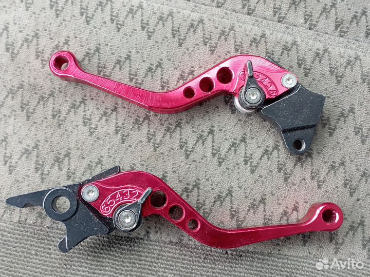 Рычаги сцепления и тормоза для мотоцикла