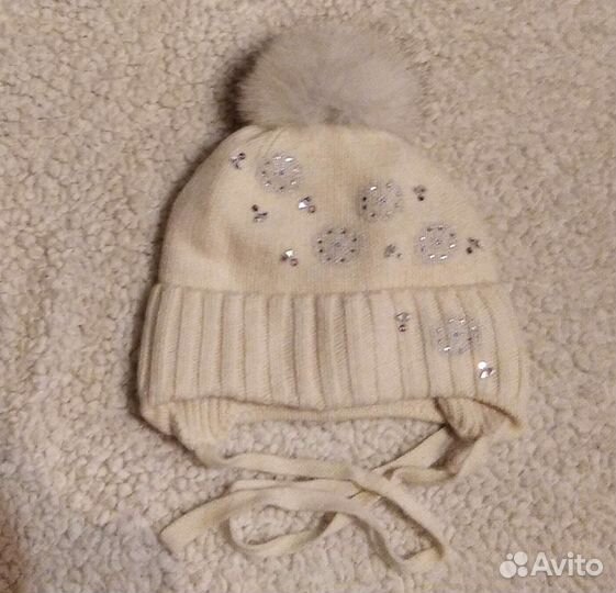 Шапки, шлем зима девочке 50-52