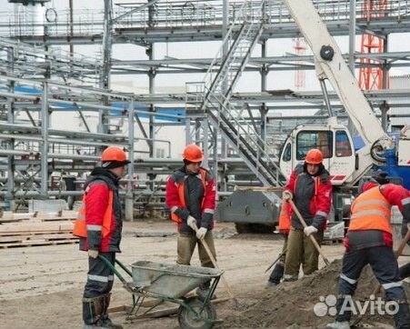 Разнорабочий на стройку с ежедневной оплатой, пита