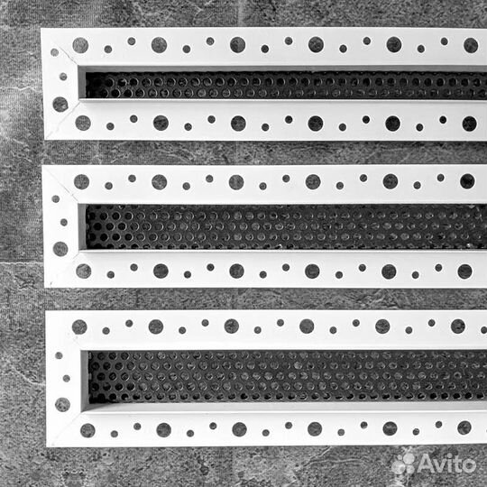 Щелевая решетка скрытого монтажа с перфорацией Air