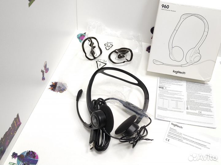 Проводная гарнитура Logitech PC 960 #123815