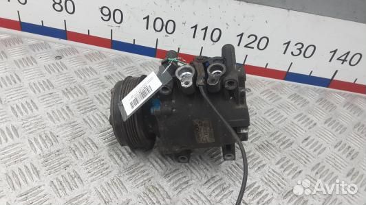 Компрессор кондиционера бензиновый honda jazz 1 (4