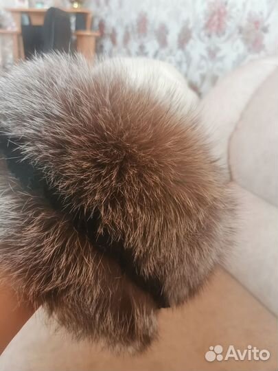 Шапка женская из песца