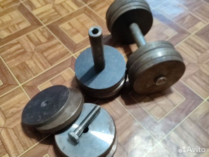 Гантели разборные бу