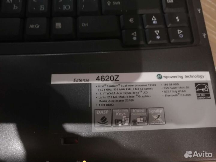 Acer aspire 4620z