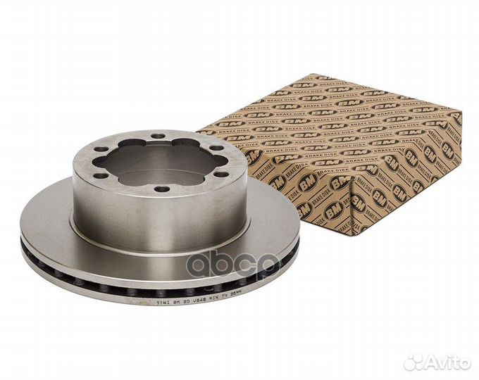 Диск тормозной вентилируемый BDV848 BM-Motorsport