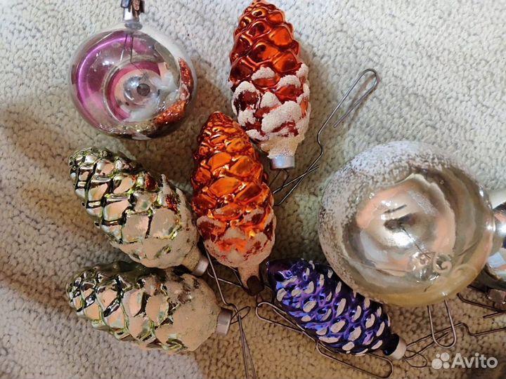 Елочные игрушки СССР