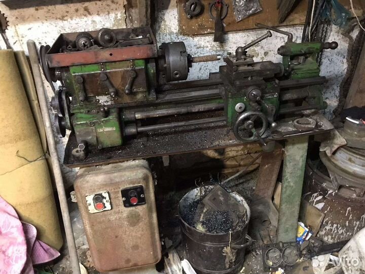 Токарный станок по металлу тв 4