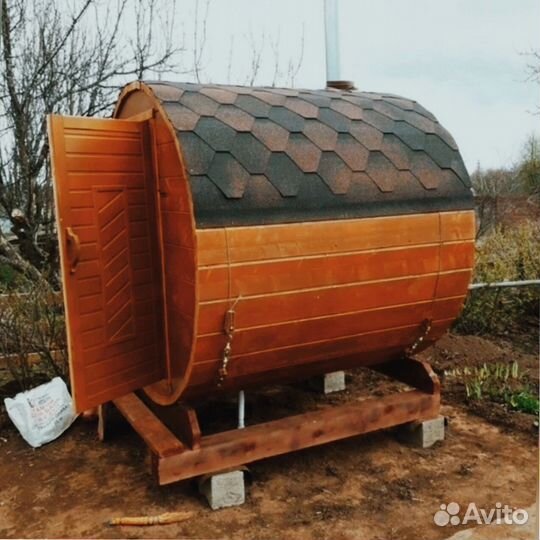 Бани-бочки под ключ