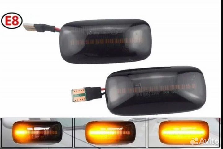 LED поворотники nissan